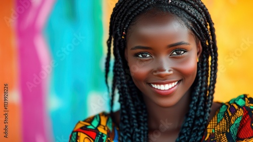 Portrait of a smiling woman...