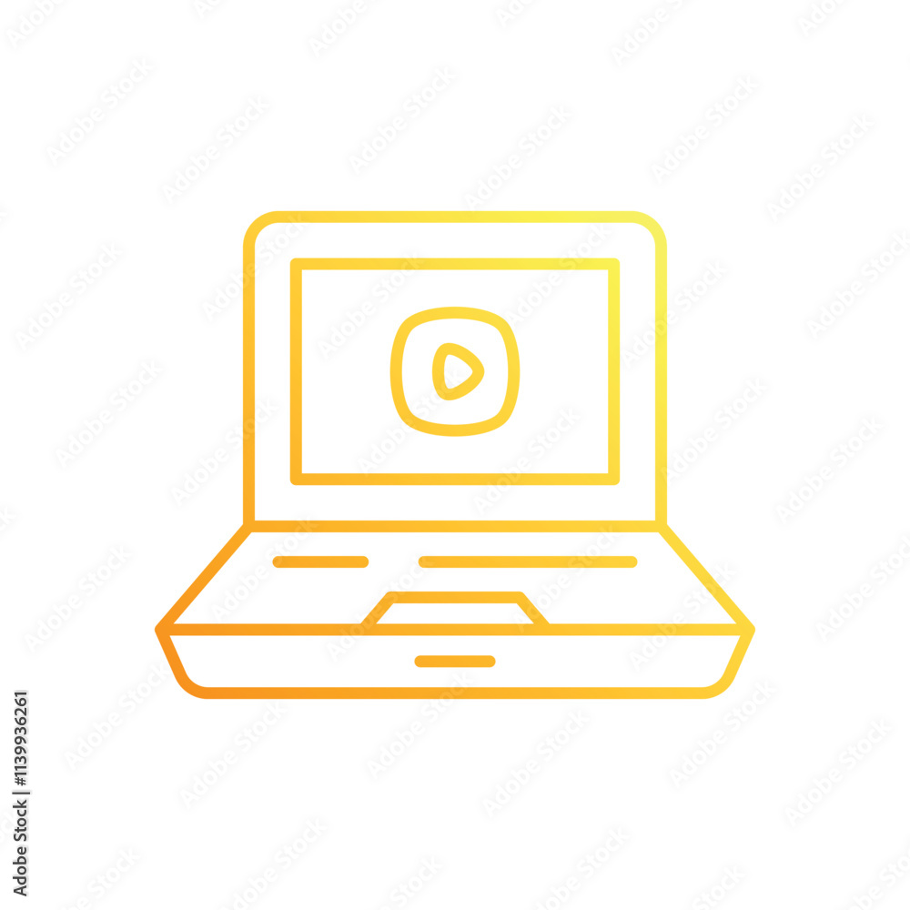 Media Player vector icon Media Player vector icon