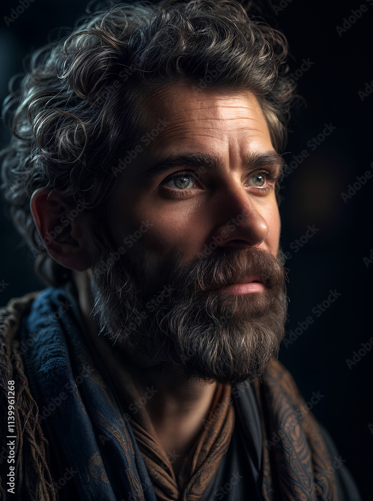 Portrait of a man Portrait of a man
