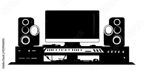 A project file in the mastering phase, with volume maximized for commercial release, Digital Art