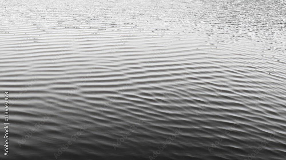 Fototapeta premium Gently Rippled Water Surface Texture