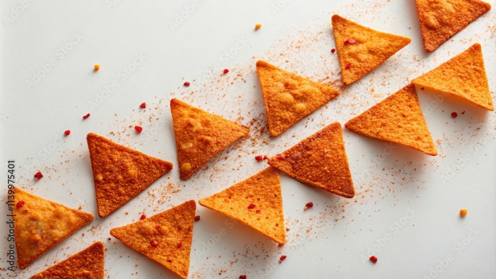 Elegant Overhead Display of Chips Elegant Overhead Display of Chips