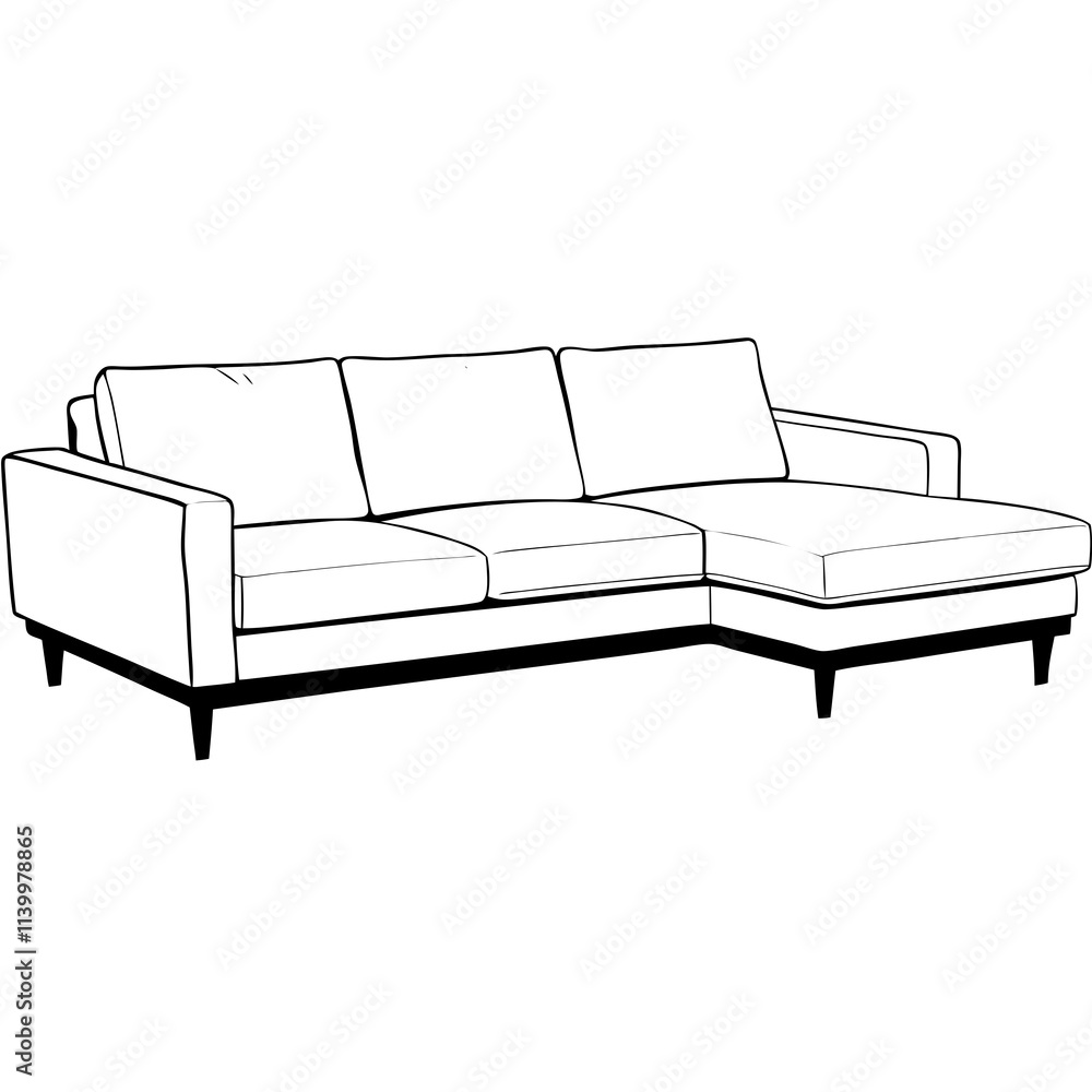 sofa isolated on white background sofa isolated on white background