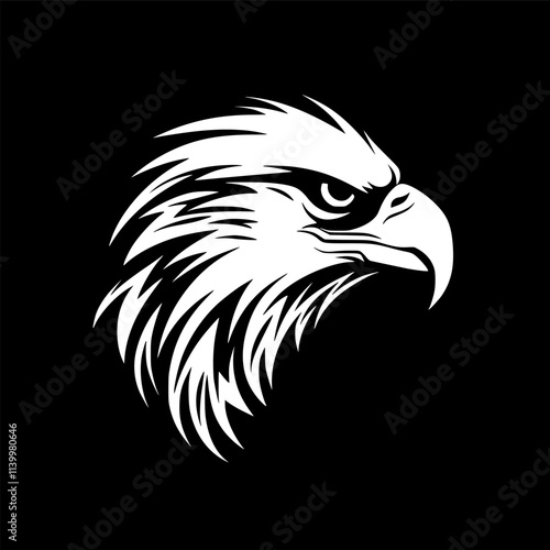 Hippogriff | Black and White Vector illustration