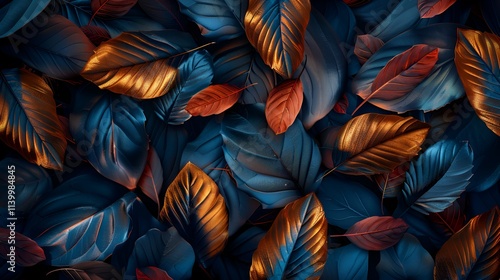 Wallpaper Mural modern wall fram for canvas art luxurious leaves 3D decor for home walls Torontodigital.ca
