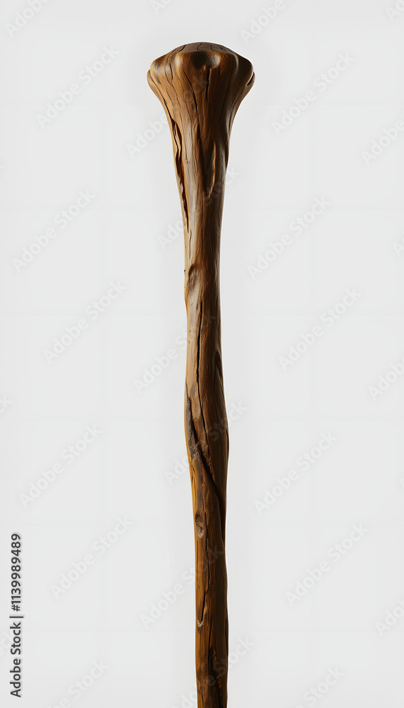 ancient magical wooden staff on a white background isolated . Shades of white., png ancient magical wooden staff on a white background isolated . Shades of white., png
