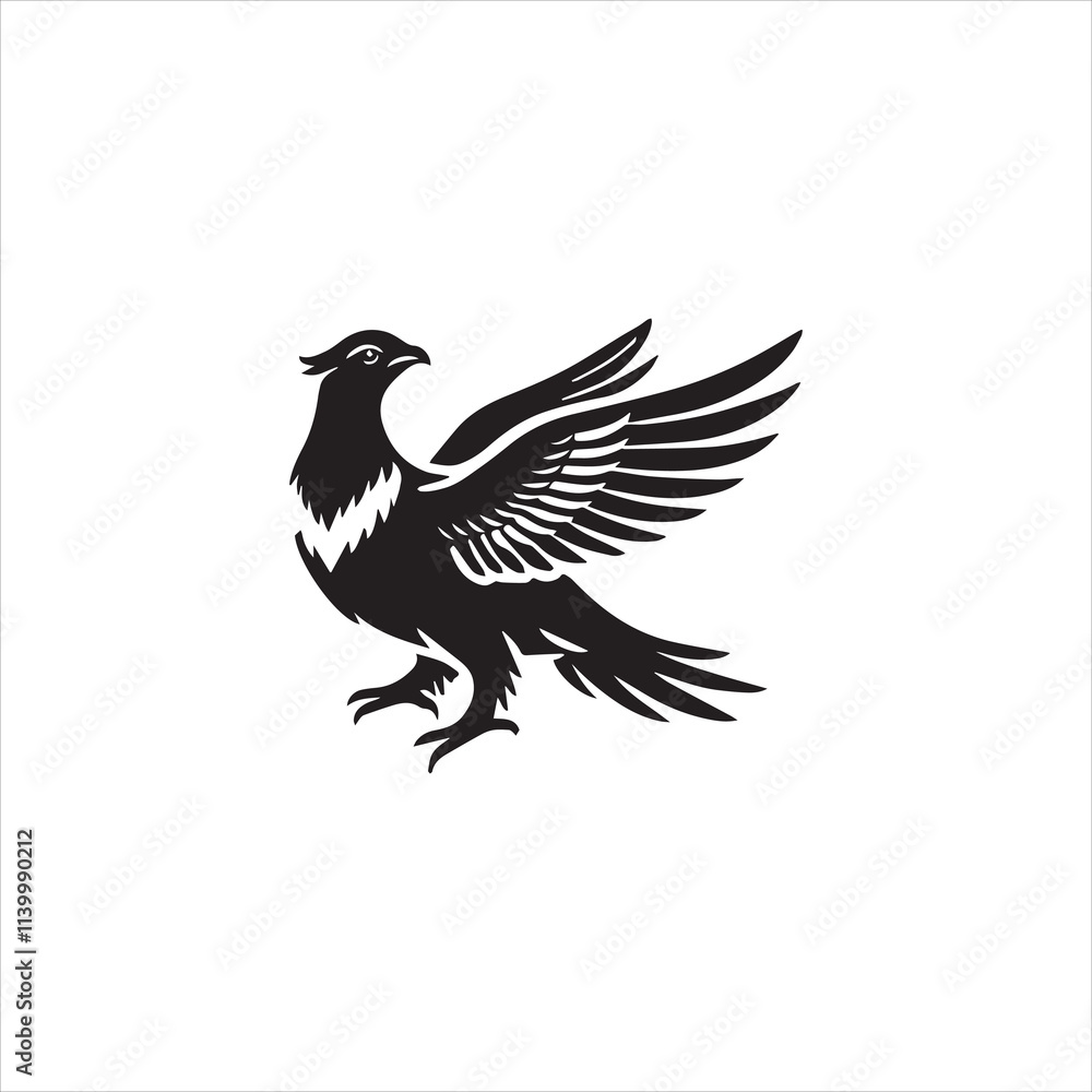 Obraz premium eagle vector illustration