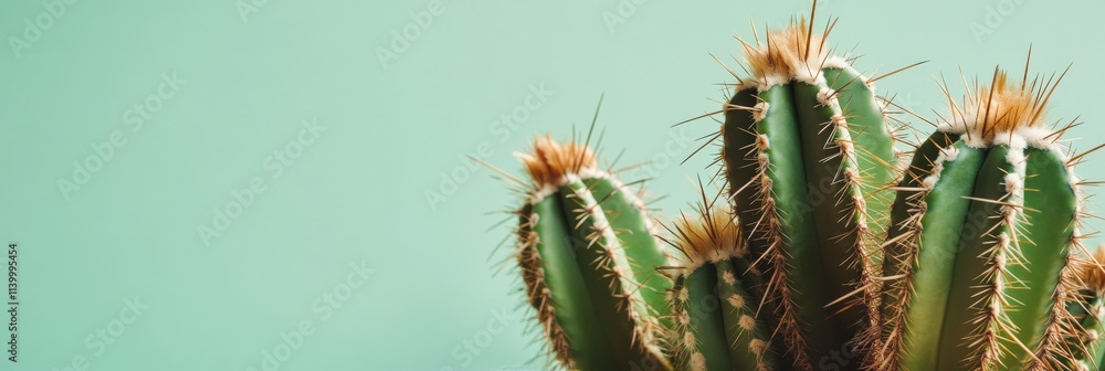 Cactus with Neutral Minimalistic Background in Soft Lighting Cactus with Neutral Minimalistic Background in Soft Lighting