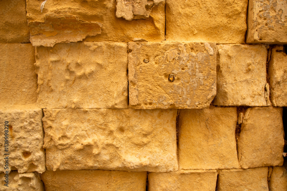 Background – sand stone stone wall