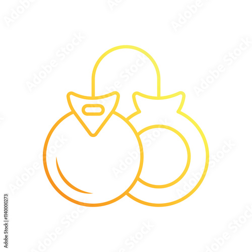 Castanets  vector icon
