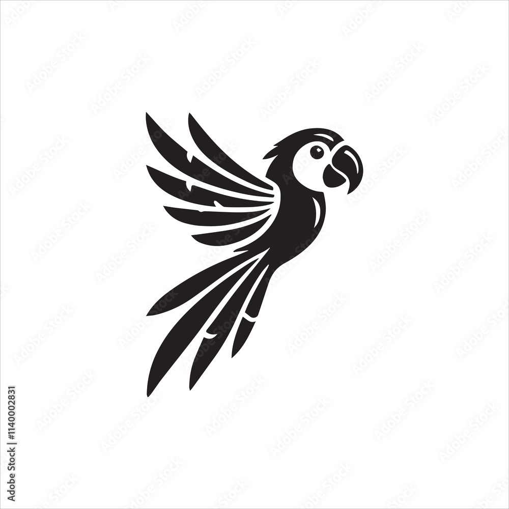 Obraz premium illustration of a bird