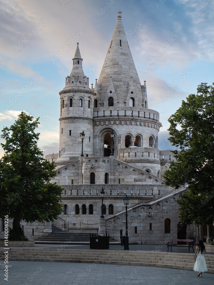 Fisherman's Bastion,Hungarian Gem, Budapest - Hungary Fisherman's Bastion,Hungarian Gem, Budapest - Hungary