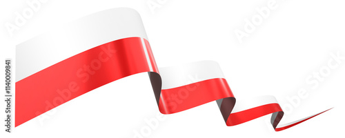 Thuringia flag - wavy ribbon isolated on white background - 3D illustration Free Download Thuringia flag - wavy ribbon isolated on white background - 3D illustration - GFXLoad