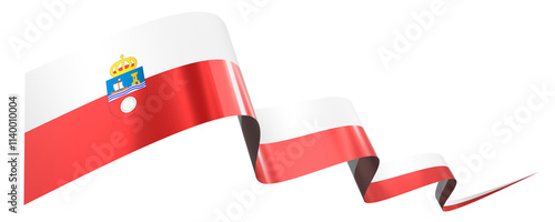 Cantabria flag - wavy ribbon isolated on white background - 3D illustration Free Download Cantabria flag - wavy ribbon isolated on white background - 3D illustration - GFXLoad
