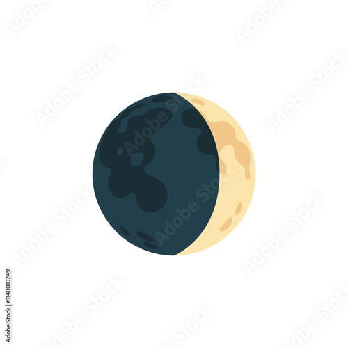 Waning Crescent Moon  
