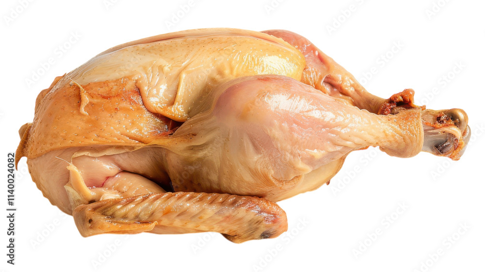 Roasted poultry served for a festive family gathering Roasted poultry served for a festive family gathering