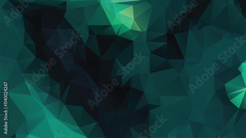 Abstract Color Polygon Background Design, Abstract Geometric Origami Style With Gradient
