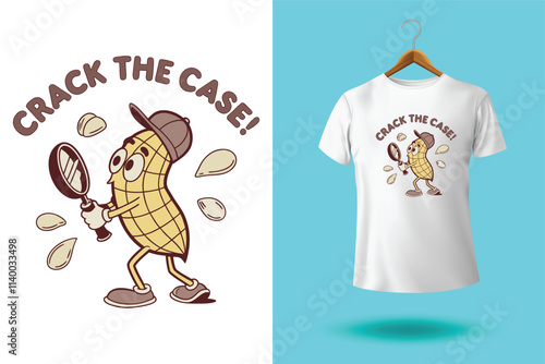 Nuts t-shirt design, Go Nuts for Health, Stay Nutty, Stay Healthy