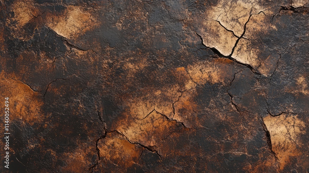 Cracked Dry Brown Ground Surface Textured Background for Nature and Environmental Concepts Cracked Dry Brown Ground Surface Textured Background for Nature and Environmental Concepts