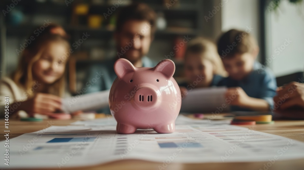 Family Financial Planning in a Realistic Setting