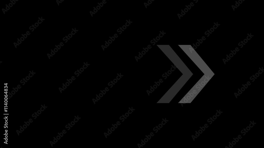 Animated arrows for the overlay video layer Right-directional red arrow loop animation black background. Animated arrows for the overlay video layer Right-directional red arrow loop animation black background.