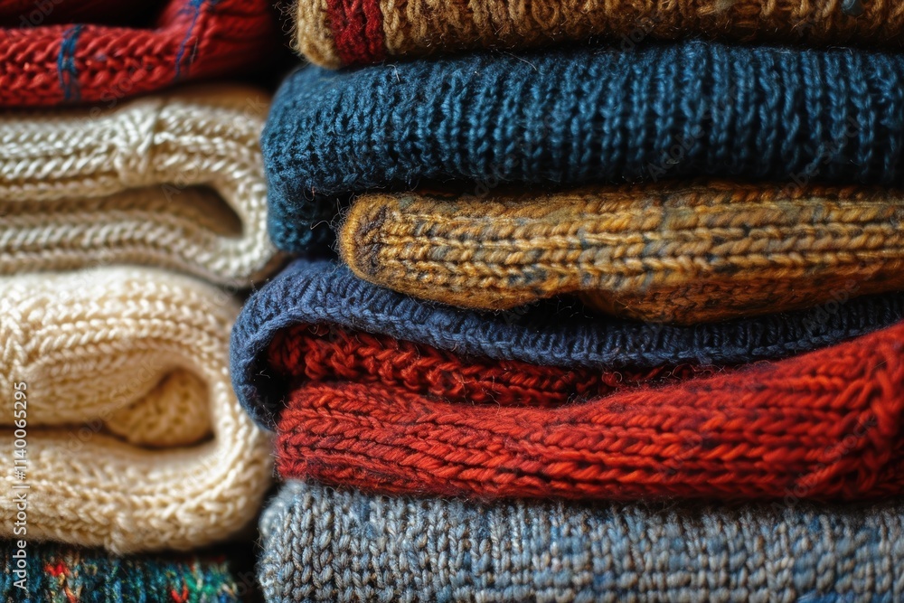 Neutral knitted background with soft yarn texture and cozy design Neutral knitted background with soft yarn texture and cozy design