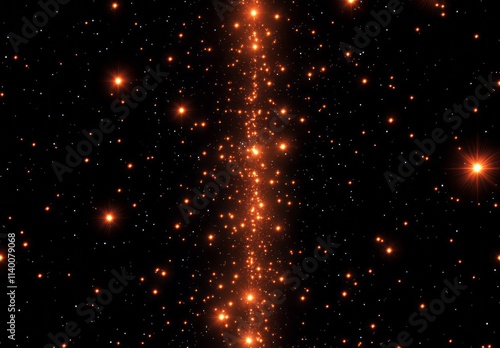 A Celestial River Of Bright...