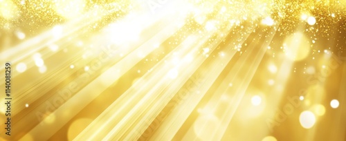 Golden Light Rays Sparkle B...