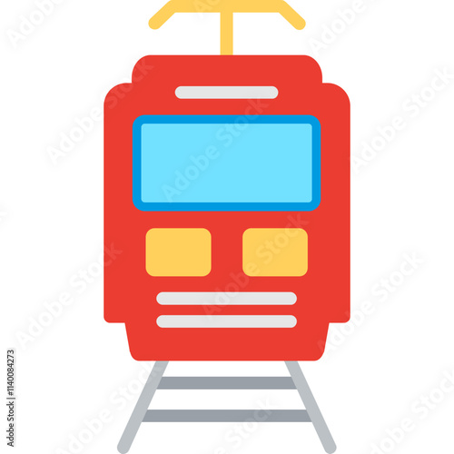 Electric Train Icon