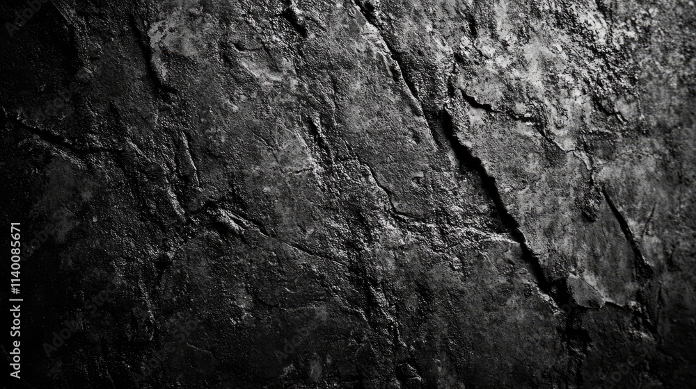 Grunge concrete surface texture with dark tones and detailed irregular patterns for background design and industrial themes Grunge concrete surface texture with dark tones and detailed irregular patterns for background design and industrial themes