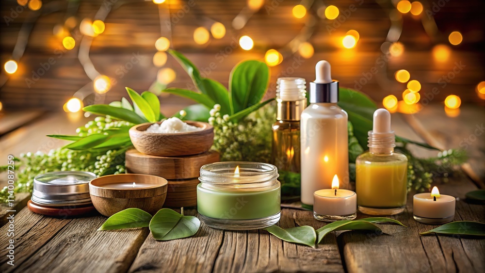 Natural Skincare Cosmetics Long Exposure Tabletop Natural Skincare Cosmetics Long Exposure Tabletop
