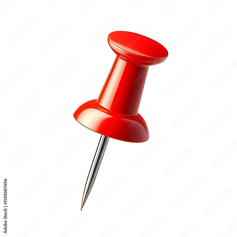 Transparent Background Red Thumbtack PNG, Red Push Pin on White Background Transparent Background Red Thumbtack PNG, Red Push Pin on White Background