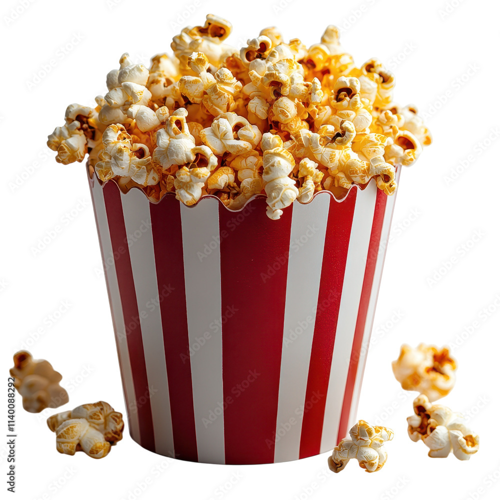Captivating scene of a minimal popcorn bucket shaded on a pristine white background photography studio artistic perspective visual aesthetics Captivating scene of a minimal popcorn bucket shaded on a pristine white background photography studio artistic perspective visual aesthetics