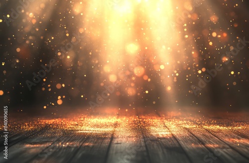 Golden Glitter Illuminated ...