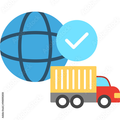 Worldwide Shipping Icon