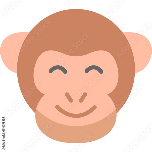 Vászonkép Monkey Icon