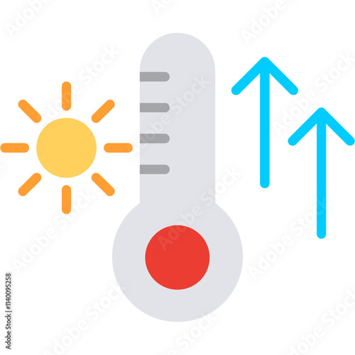Hot Temerature Icon