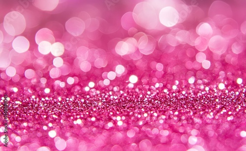 Pink Glitter Background Wit...