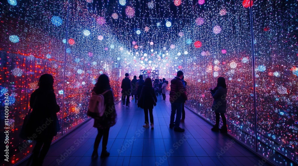 Enjoy the breathtaking Winter Illumination in Tokyo from the heights of Roppongi Hills. Witness the city transform into a magical wonderland with captivating light displays. Enjoy the breathtaking Winter Illumination in Tokyo from the heights of Roppongi Hills. Witness the city transform into a magical wonderland with captivating light displays.