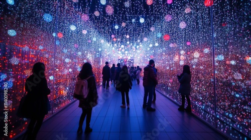 Enjoy the breathtaking Winter Illumination in Tokyo from the heights of Roppongi Hills. Witness the city transform into a magical wonderland with captivating light displays.