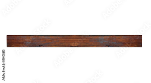 Fotografía Horizontal old varnished wooden board