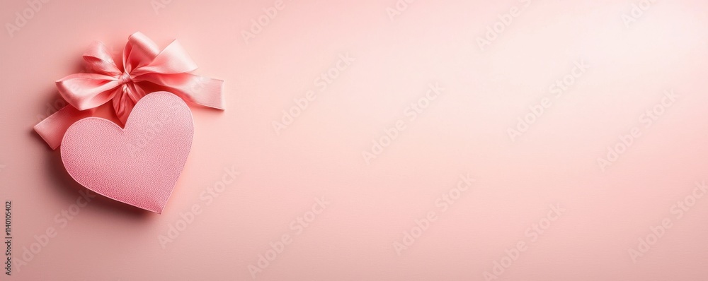 Obraz premium Romantic valentine's day love letter in heart-shaped envelope
