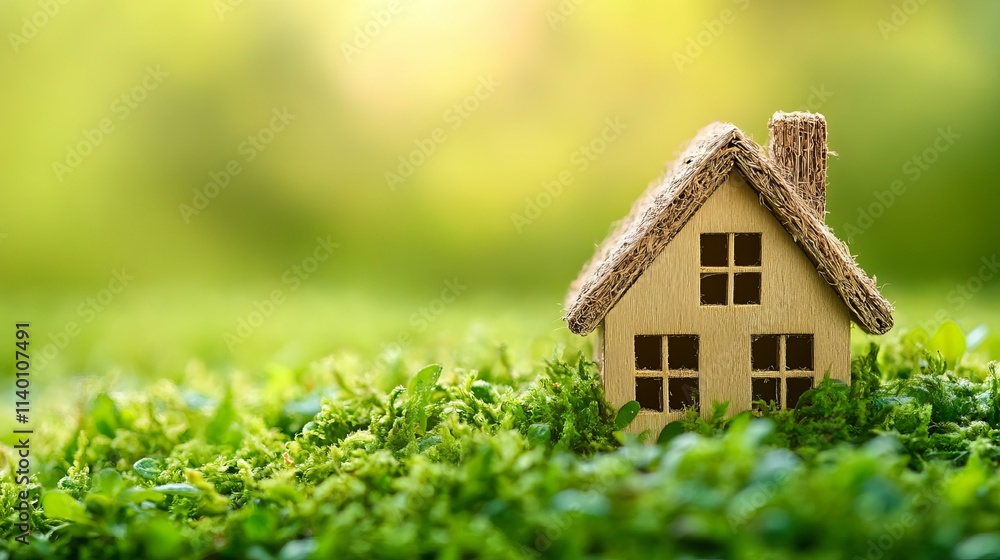 Eco-Friendly Home Features Energy Saving Appliances in a Serene Natural Setting Eco-Friendly Home Features Energy Saving Appliances in a Serene Natural Setting