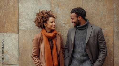 couple mixte mature, jeune 