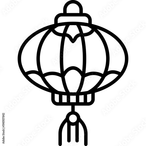 Lantern Line Icon