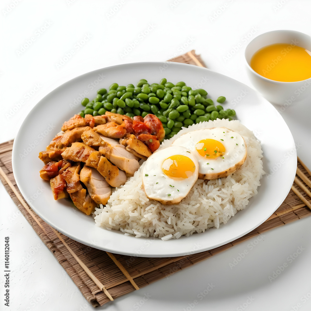 High angle view of food in plate High angle view of food in plate