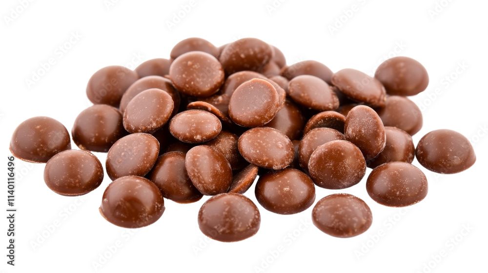 Chocolate candies, isolated on transparent background Chocolate candies, isolated on transparent background