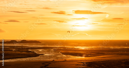 Sunset at Rhosneigr Isle of Anglesey photo