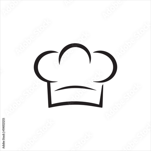 Chef Hat Vector Illustration Doodle Drawing Art Icon