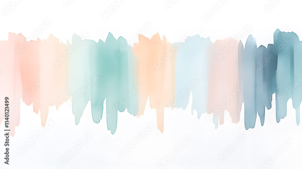 Abstract brush strokes and splash watercolor on white background. Abstract brush strokes and splash watercolor on white background.